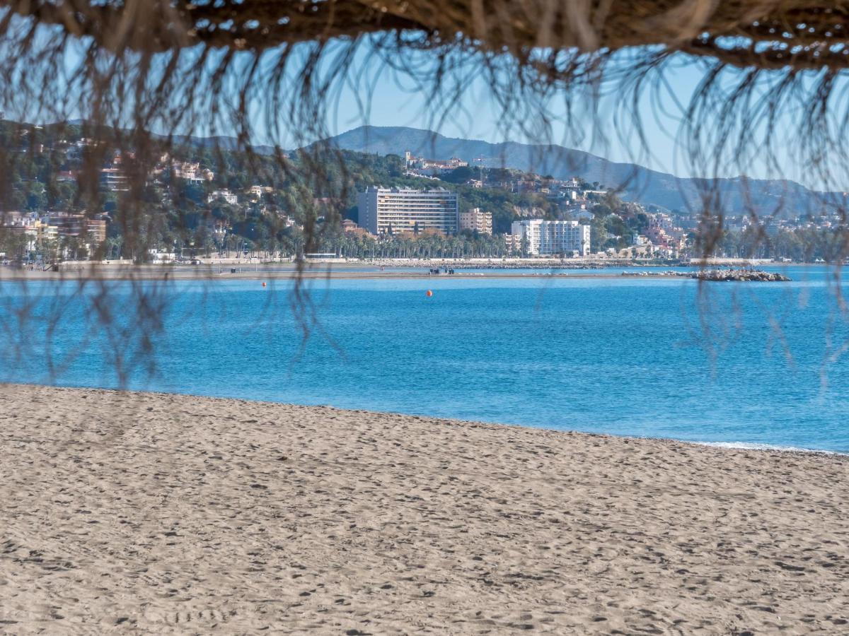 Malagueta Beach & Sun Málaga Exteriör bild